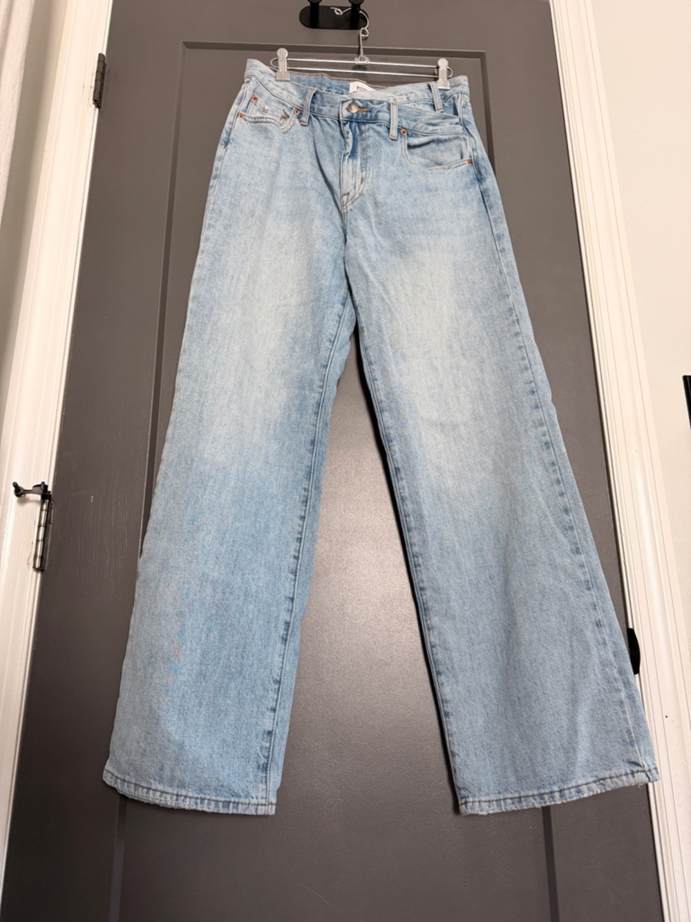 Pistola Light Blue Denim Jeans double waist size 27